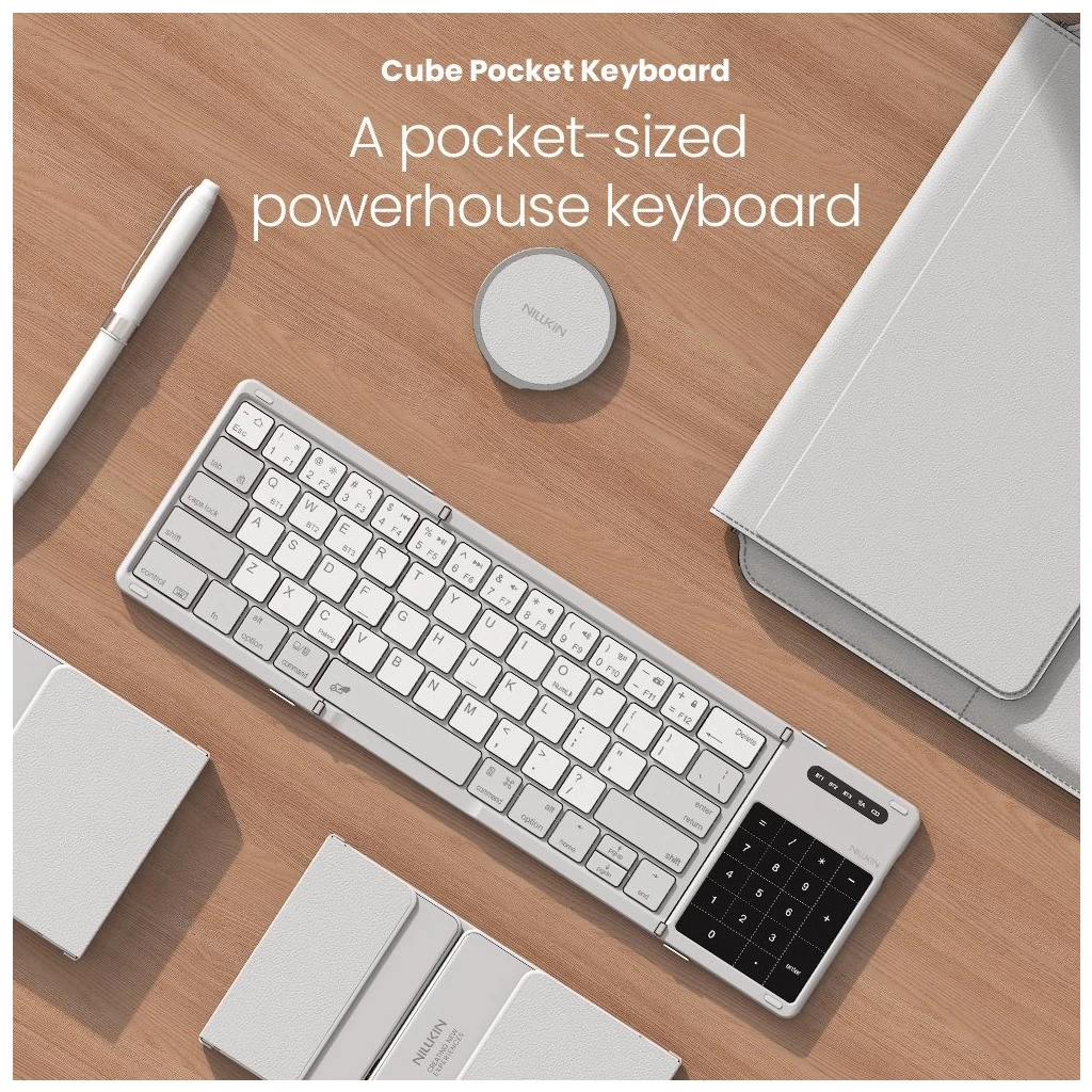 Nillkin Cube zsebbillentyűzet szürke