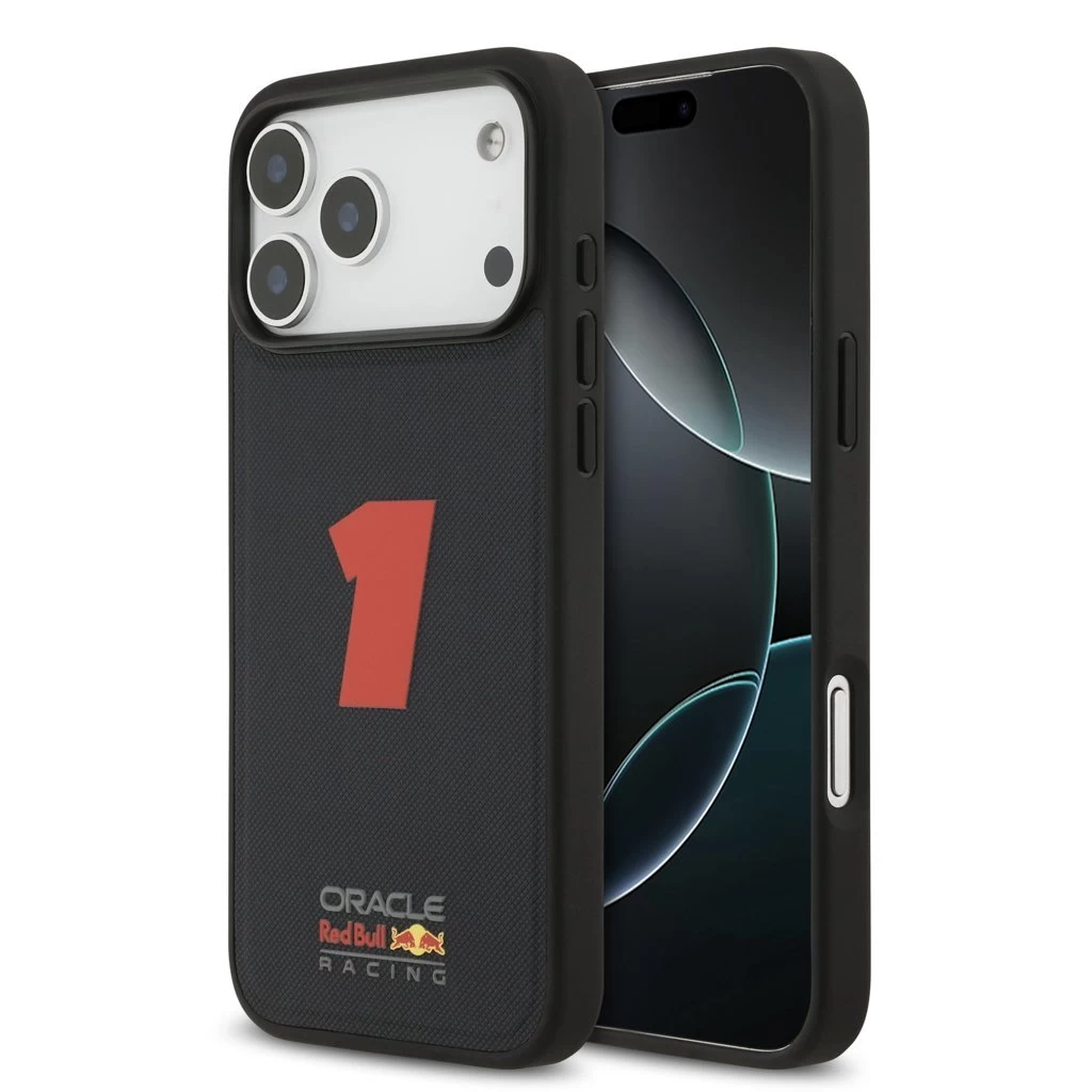 Red Bull PC/TPU Numer One MagSafe tok iPhone 17 Pro Max készülékhez tengerészkék