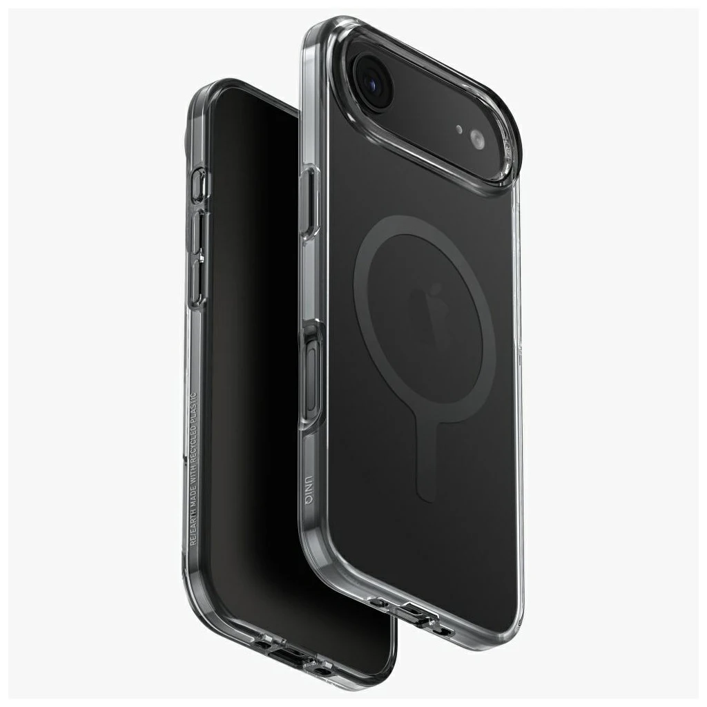 UNIQ Clario MagClick Charging tok Apple Iphone 17 Air készülékhez – black