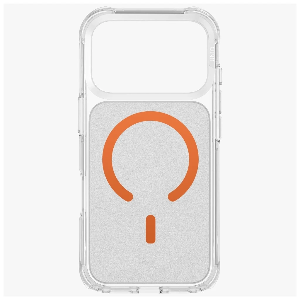 UNIQ Hybrid MagClick Charging Lifepro Xtreme tok Apple Iphone 17 Pro készülékhez – orange
