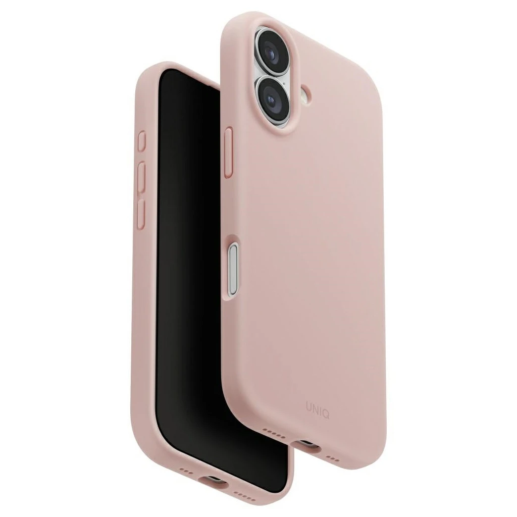 UNIQ Lino MagClick Charging tok Apple Iphone 17 készülékhez – pink