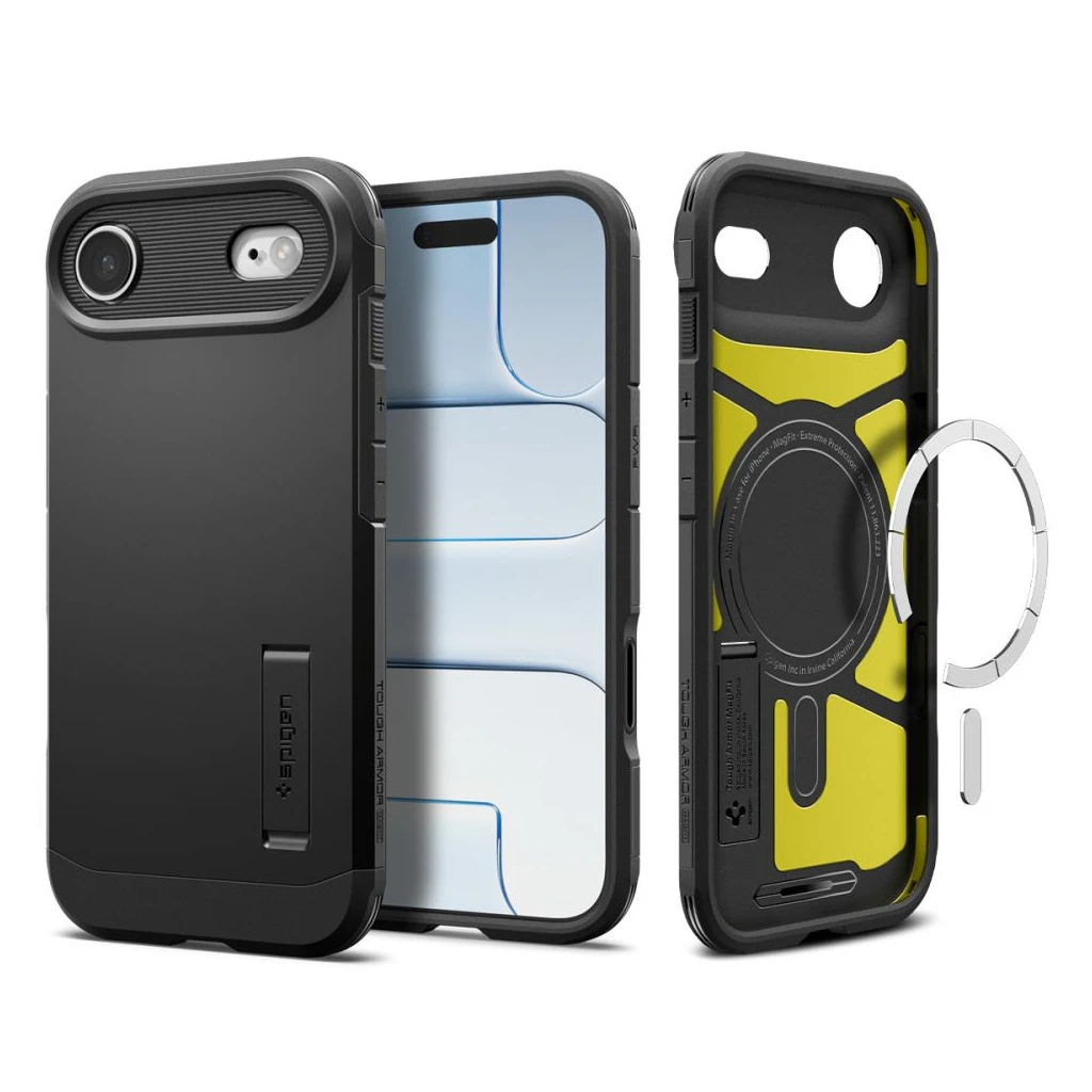SPIGEN TOUGH ARMOR „T” MAG MAGSAFE iPhone Air készülékhez tok fekete