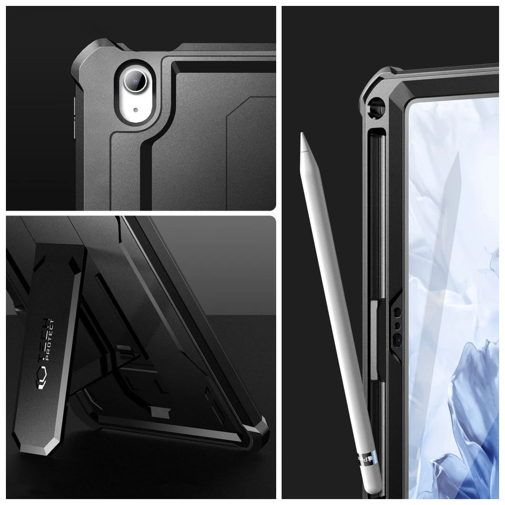 TECH-PROTECT KEVLAR PRO iPad 10.9” (2022) / iPad 11” (2025) készülékhez tok fekete