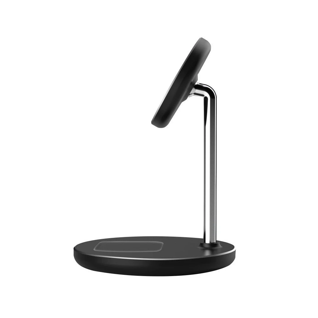 TECH-PROTECT QI15W-A39 2IN1 MAGNETIC MAGSAFE vezeték nélküli töltő fekete