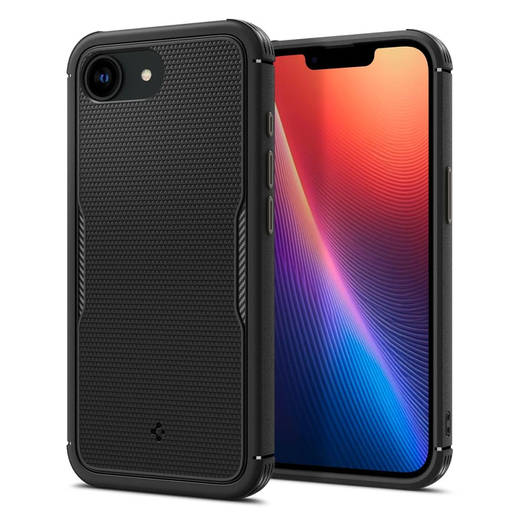 SPIGEN CORE ARMOR MAG MAGSAFE iPhone 16E készülékhez tok matt fekete
