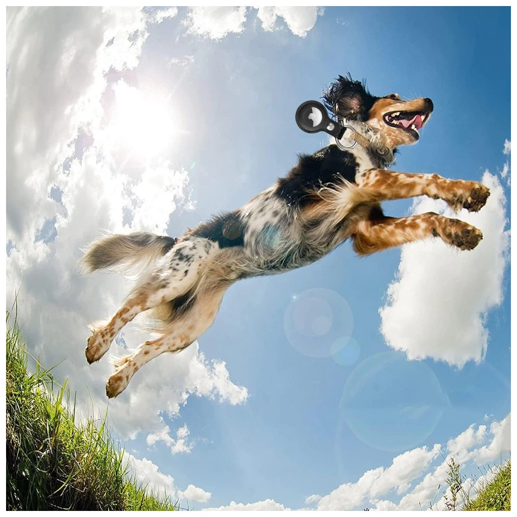 TECH-PROTECT NaturalFit Apple AirTag 1/2 készülékhez tok fekete