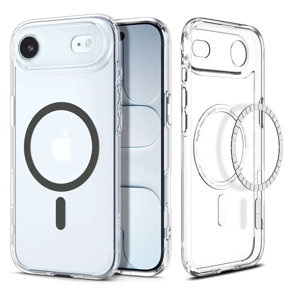 SPIGEN ULTRA HYBRID MAG MAGSAFE iPhone Air készülékhez tok átlátszó/grafit