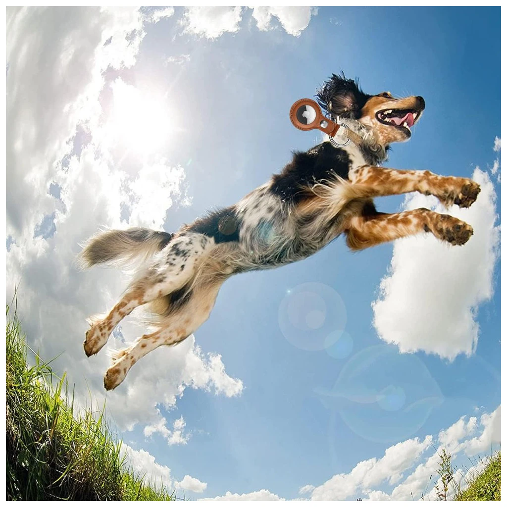 TECH-PROTECT NATURALFIT APPLE AIRTAG készülékhez tok 1 / 2 barna