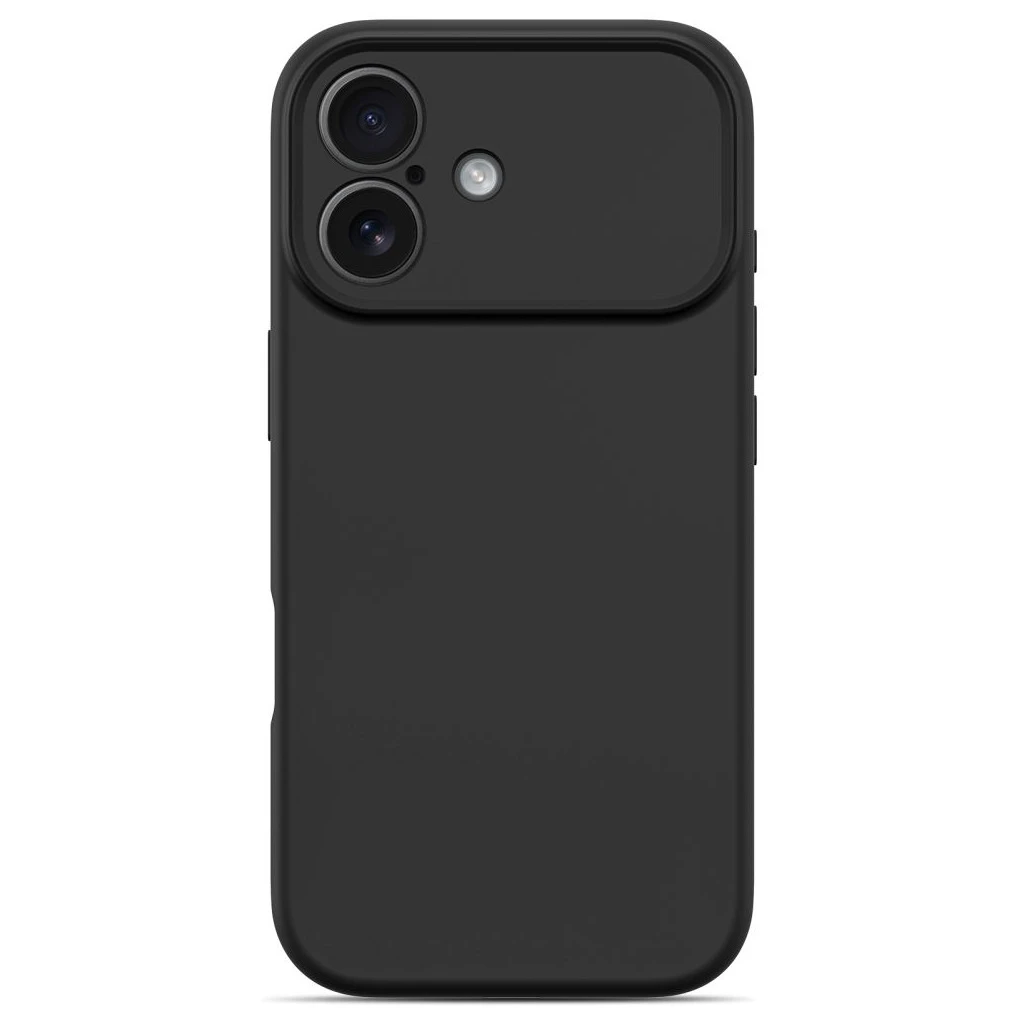 TECH-PROTECT szilikon tok MagSafe iPhone 17 készülékhez fekete