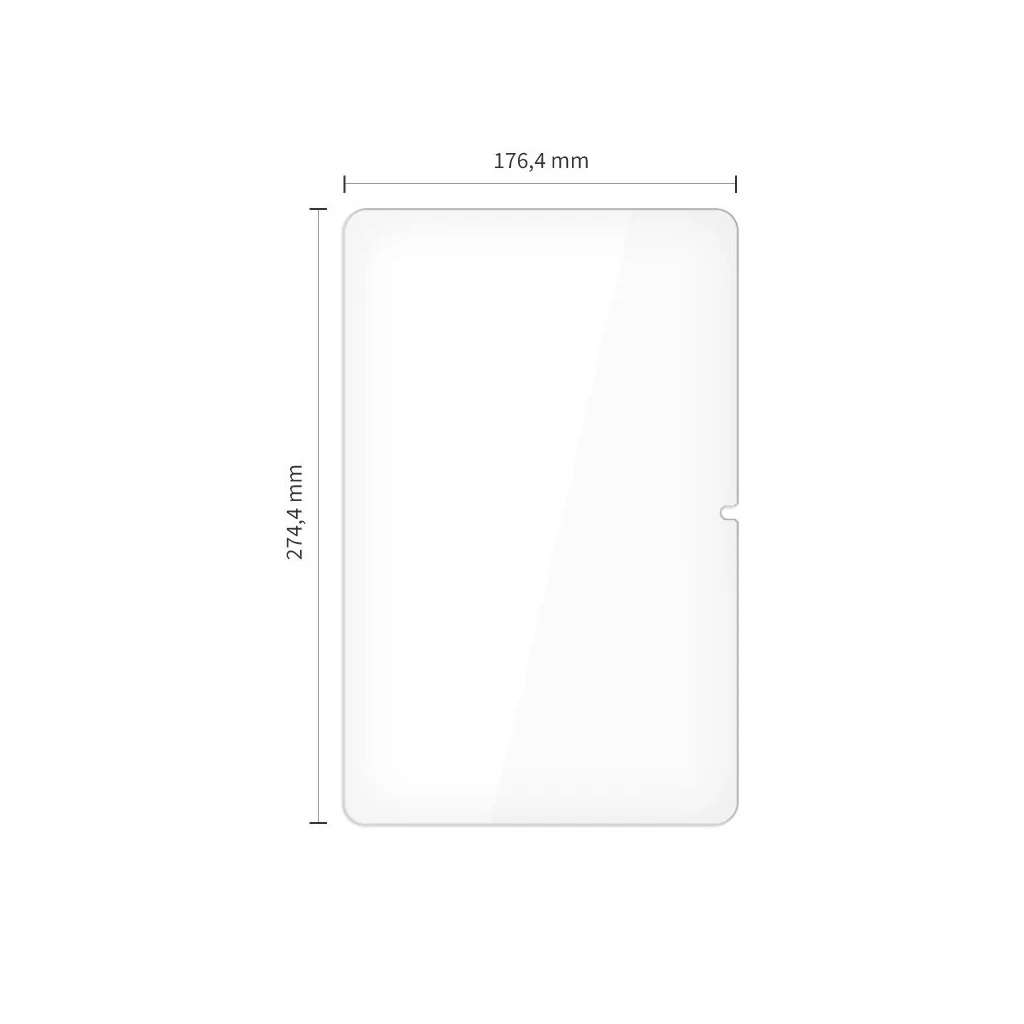 Temperált üveg kijelzővédő TECH-PROTECT GLASS FIT+ 2-PACK Lenovo Idea Tab Plus 12.1 TB-361 készülékhez átlátszó