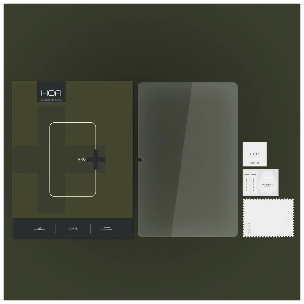 HOFI GLASS PRO+ edzett üveg kijelzővédő Lenovo Tab P12 / Idea Tab Pro / Yoga Tab Plus 12.7 készülékhez TB-370 / TB-373 / TB-520 átlátszó