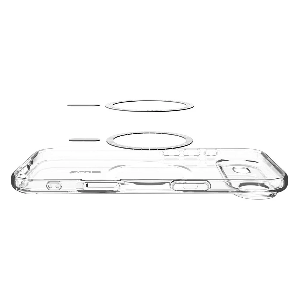 SPIGEN ULTRA HYBRID MAG MAGSAFE iPhone Air készülékhez tok átlátszó/arany