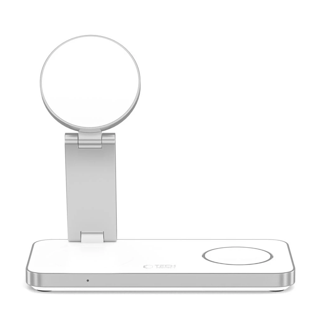 TECH-PROTECT QI15W-A47 3IN1 MAGNETIC MAGSAFE WIRELESS TÖLTŐ fehér