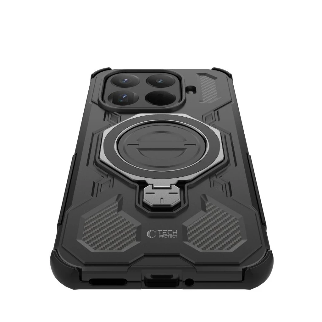 TECH-PROTECT TACTICSTAND MAGSAFE XIAOMI 15T PRO készülékhez tok matt fekete