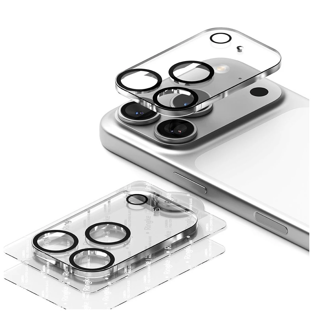 Kameravédőtok RINGKE Camera Full Cover 2-PACK iPhone 17 Pro Max készülékhez fekete