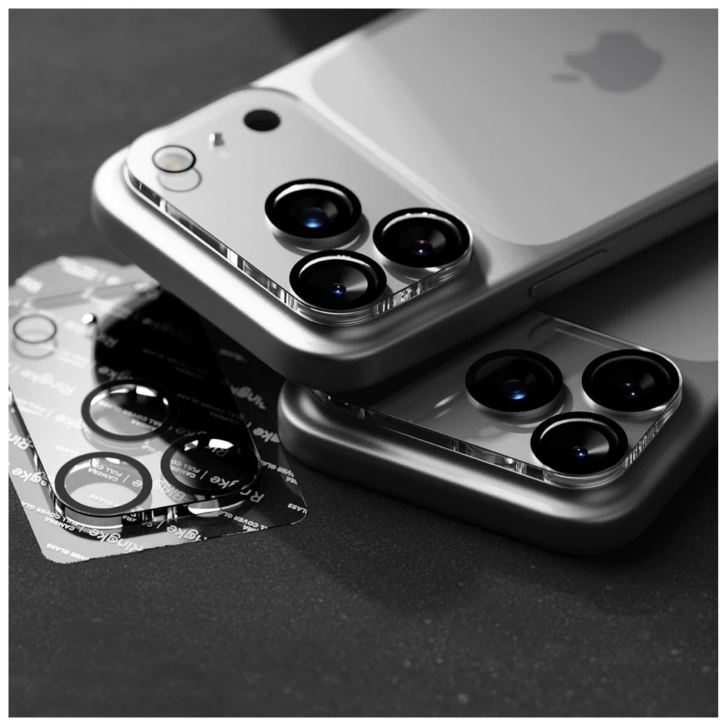 Kameravédőtok RINGKE Camera Full Cover 2-PACK iPhone 17 Pro Max készülékhez fekete