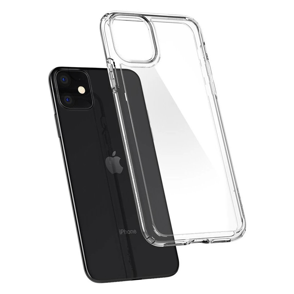 SPIGEN ULTRA HYBRID iPhone 11 készülékhez tok Crystal Clear