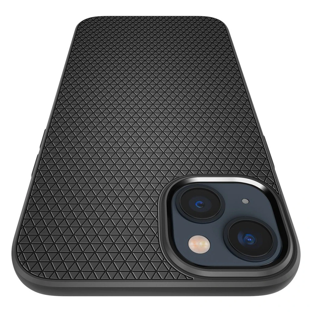 SPIGEN LIQUID AIR iPhone 14 Plus / 15 Plus készülékhez tok matt fekete