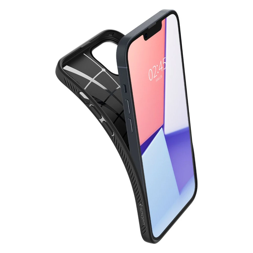 SPIGEN LIQUID AIR iPhone 14 Plus / 15 Plus készülékhez tok matt fekete