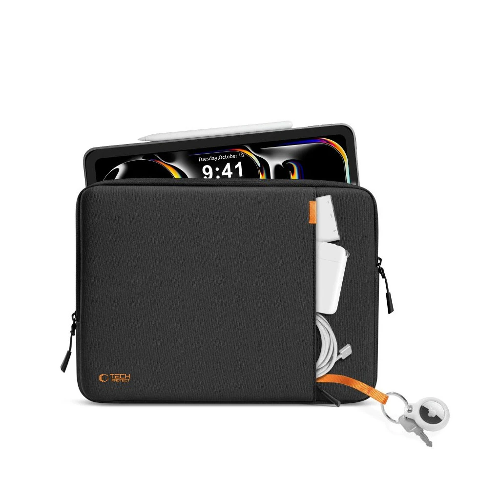 TECH-PROTECT DEFENDER laptop és tablet védőtok 11-13 készülékhez fekete