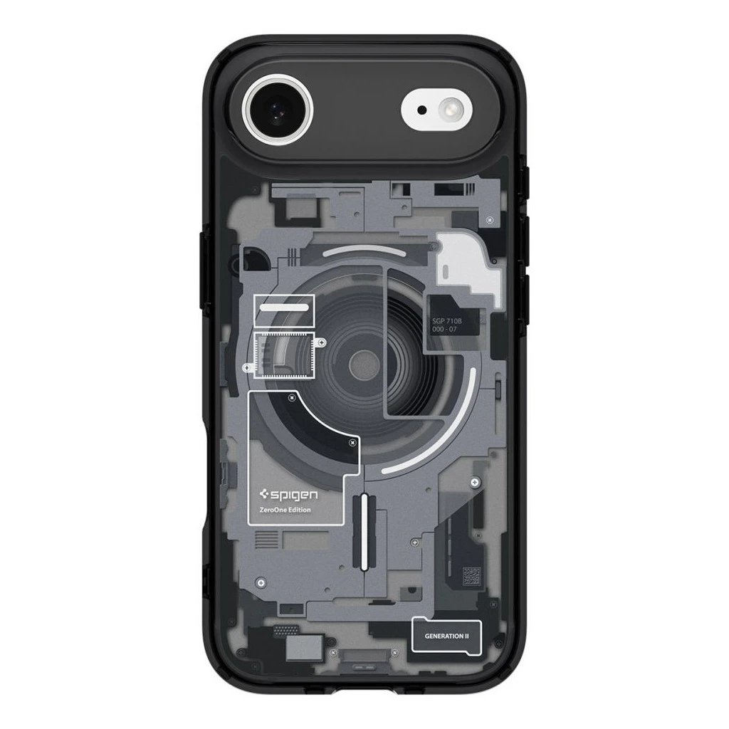 SPIGEN ULTRA HYBRID MAG MAGSAFE tok iPhone Air Zero One készülékhez fekete