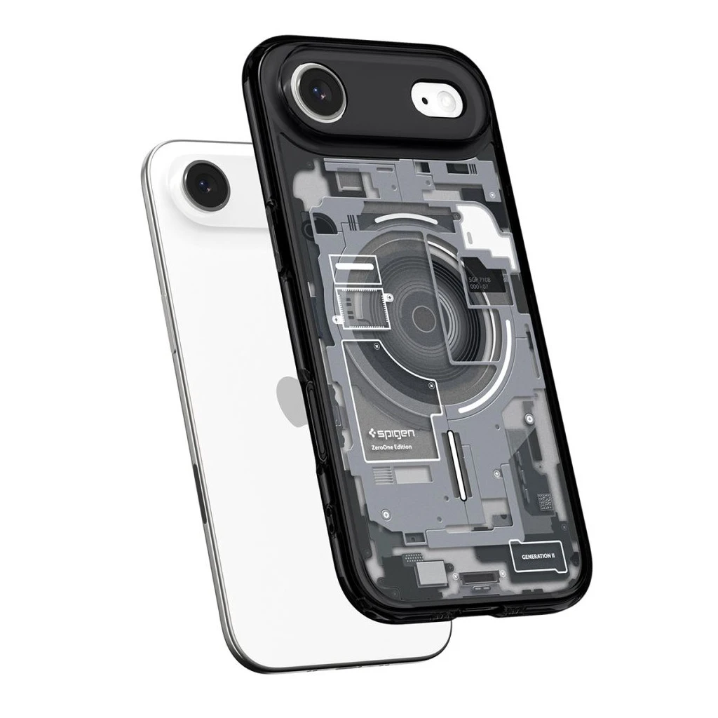 SPIGEN ULTRA HYBRID MAG MAGSAFE tok iPhone Air Zero One készülékhez fekete