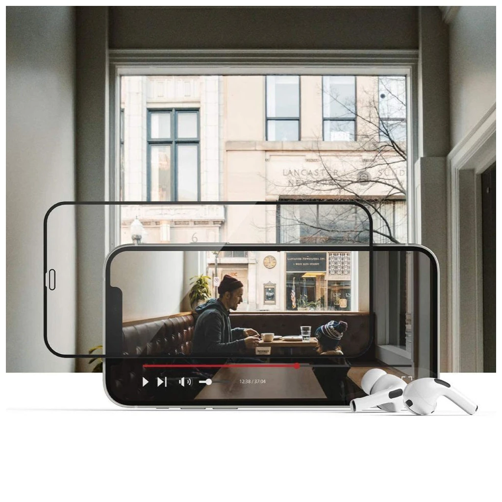 HofI Glass Pro+ 2-PACK üvegfólia Motorola Edge 50 Neo / 60 Neo készülékhez fekete