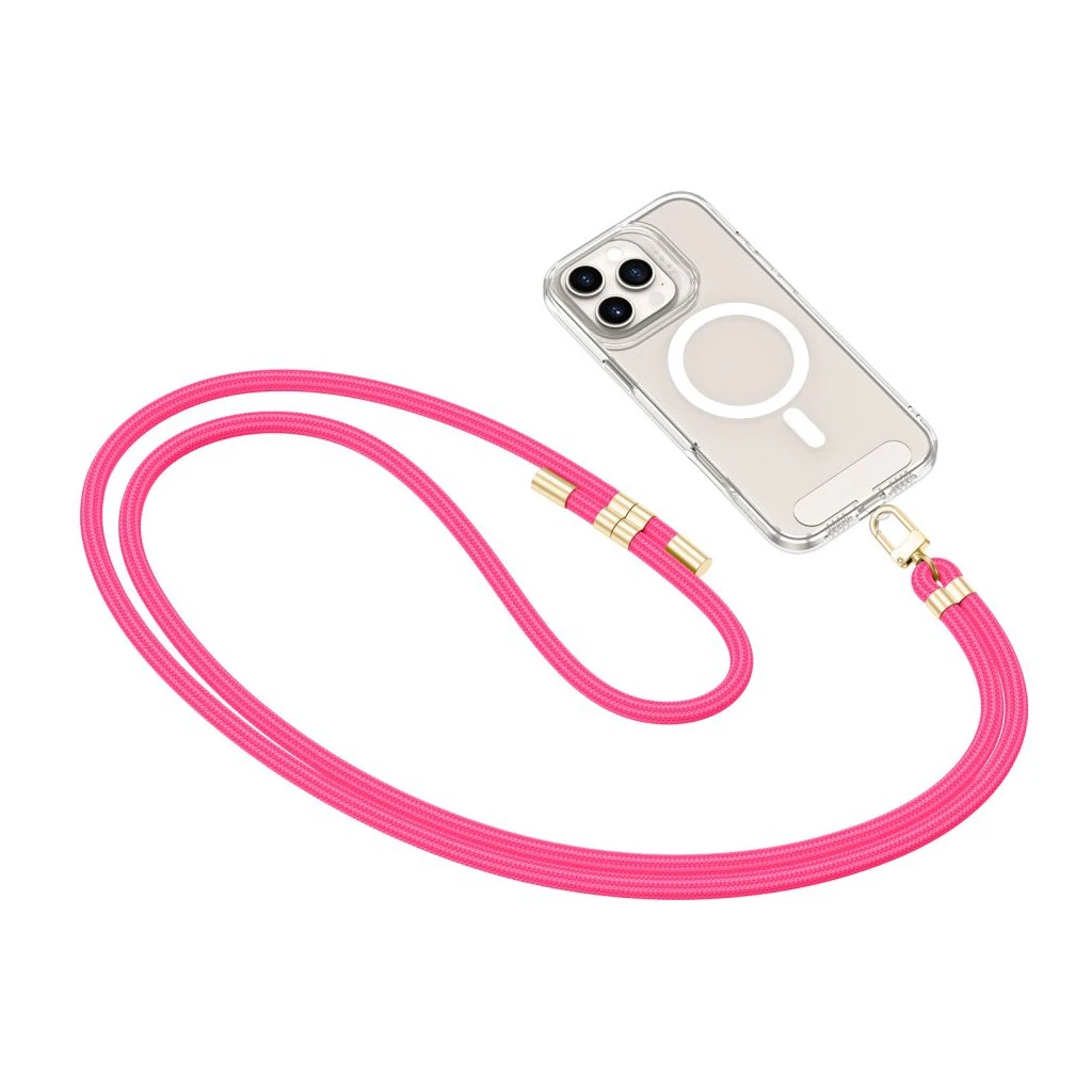 TECH-PROTECT C7S ZSINÓROS VÁLLPÁNT élénk rózsaszín/arany