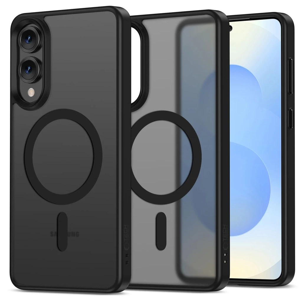 TECH-PROTECT MAGMAT MAGSAFE Galaxy S25 Edge készülékhez védőtok matte fekete