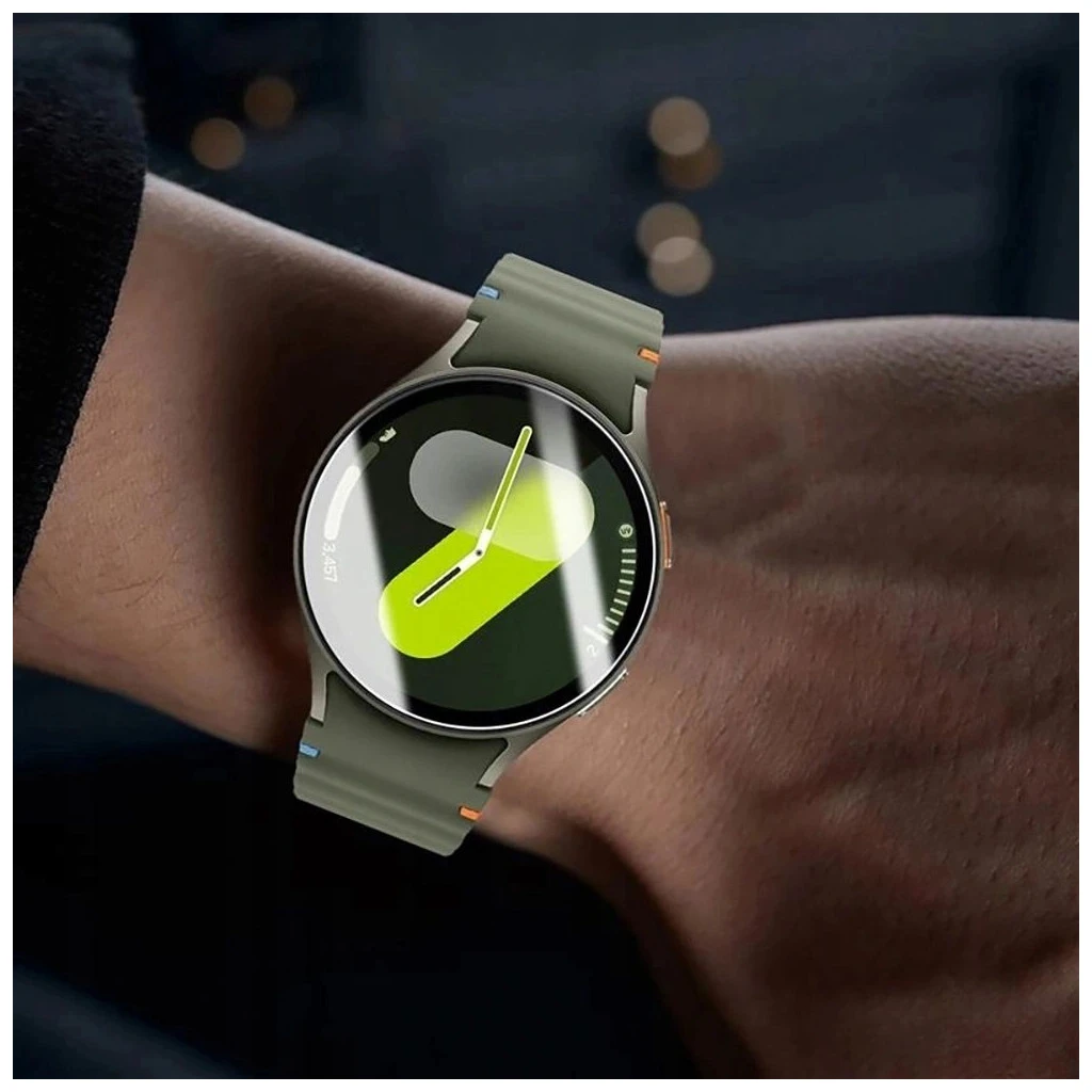 Hőkezelt kijelzővédő üveg TECH-PROTECT FIT+ 2-PACK Garmin Fenix 7 / 7 Pro készülékhez átlátszó