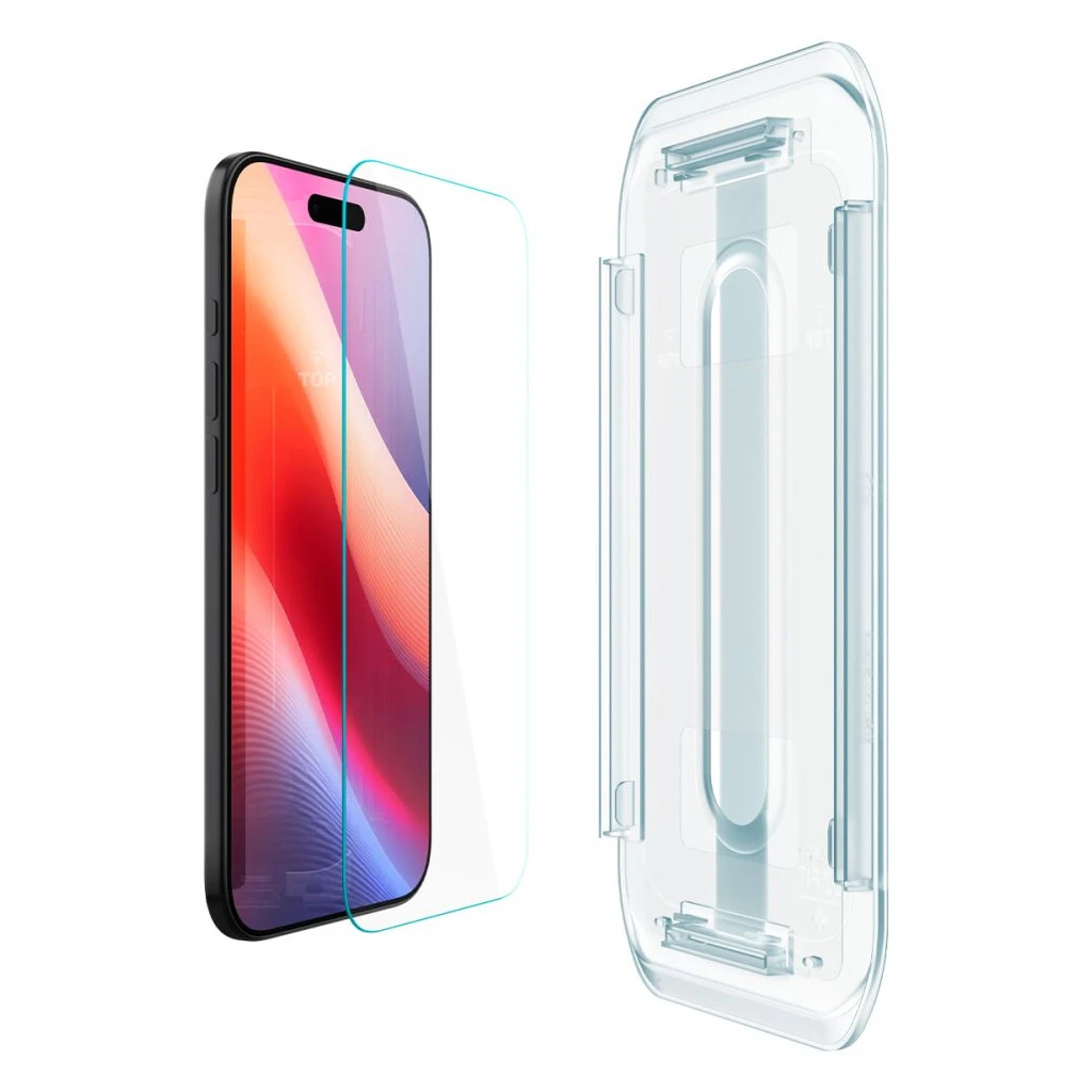 Megerősített védőüveg Spigen Glas.TR „EZ FIT” 2-PACK iPhone Air Clear készülékhez