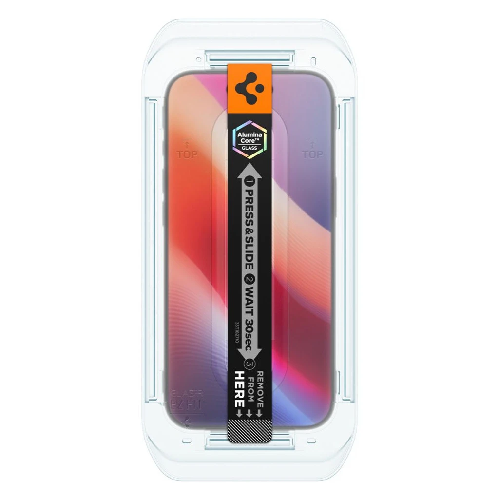 Megerősített védőüveg Spigen Glas.TR „EZ FIT” 2-PACK iPhone Air Clear készülékhez