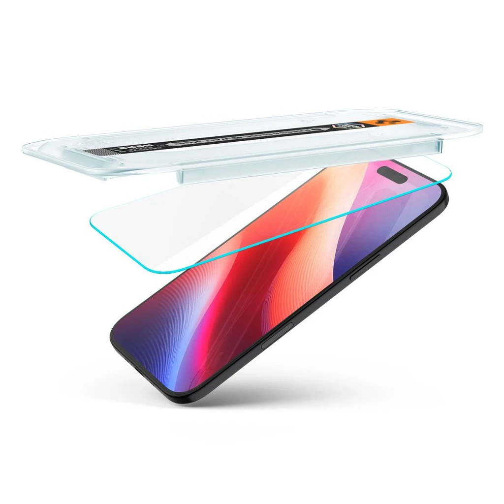 Megerősített védőüveg Spigen Glas.TR „EZ FIT” 2-PACK iPhone Air Clear készülékhez