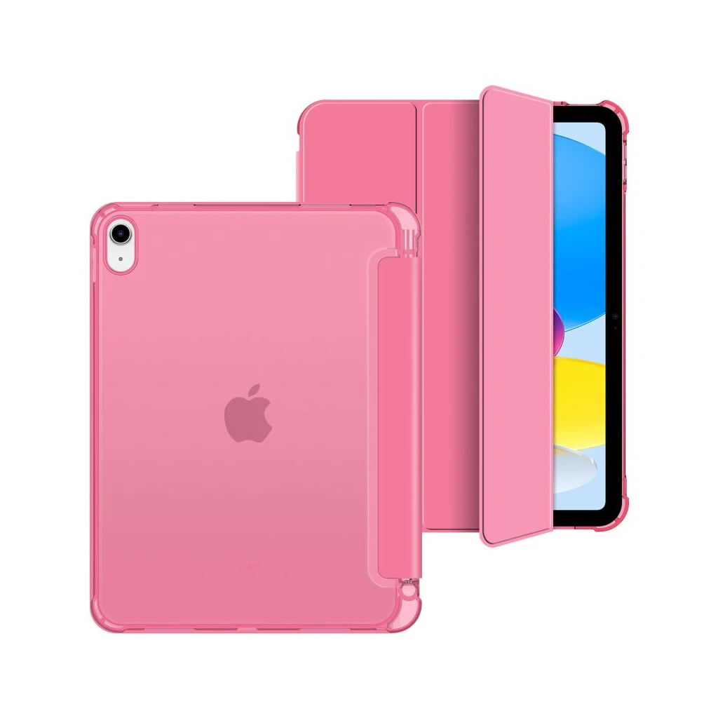 TECH-PROTECT SC PEN HYBRID iPad 10.9” 10/2022 / 11” 11/2025 készülékhez Kristály magenta