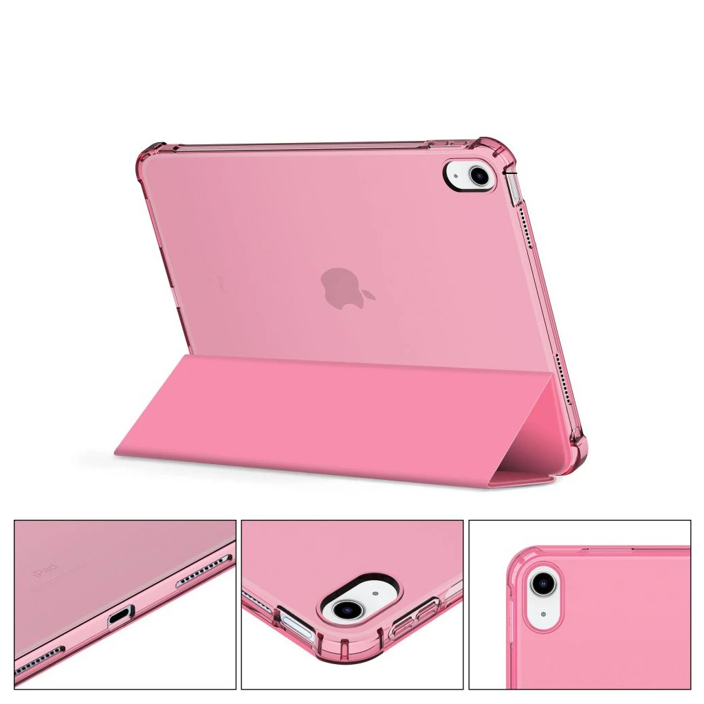 TECH-PROTECT SC PEN HYBRID iPad 10.9” 10/2022 / 11” 11/2025 készülékhez Kristály magenta