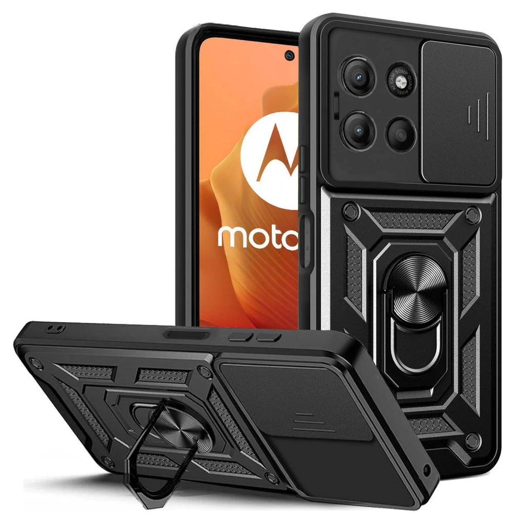 TECH-PROTECT CAMSHIELD PRO tok Motorola Moto G15 készülékhez fekete