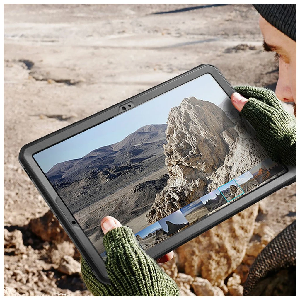 SUPCASE UNICORN BEETLE PRO tok Galaxy Tab S10 FE+ PLUS készülékhez 13.1. X620 / X626B fekete