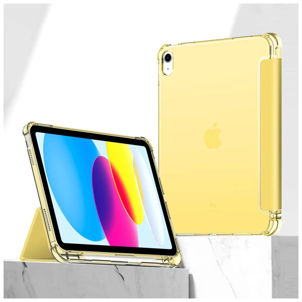 TECH-PROTECT SC PEN HYBRID iPad 10.9” 10/2022 / 11” 11/2025 készülékhez tok Kristály sárga