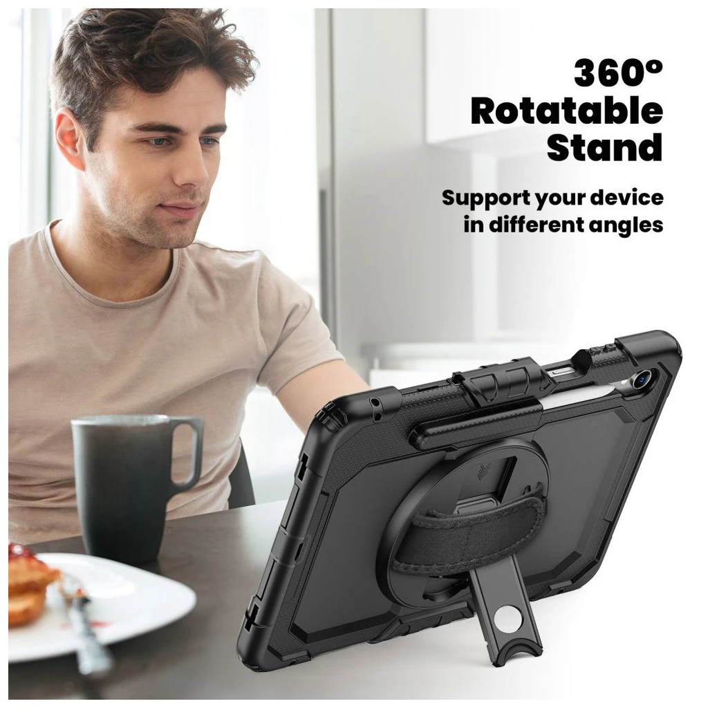 TECH-PROTECT SOLID GALAXY TAB S11 11.0 tok készülékhez X730 / X736B fekete