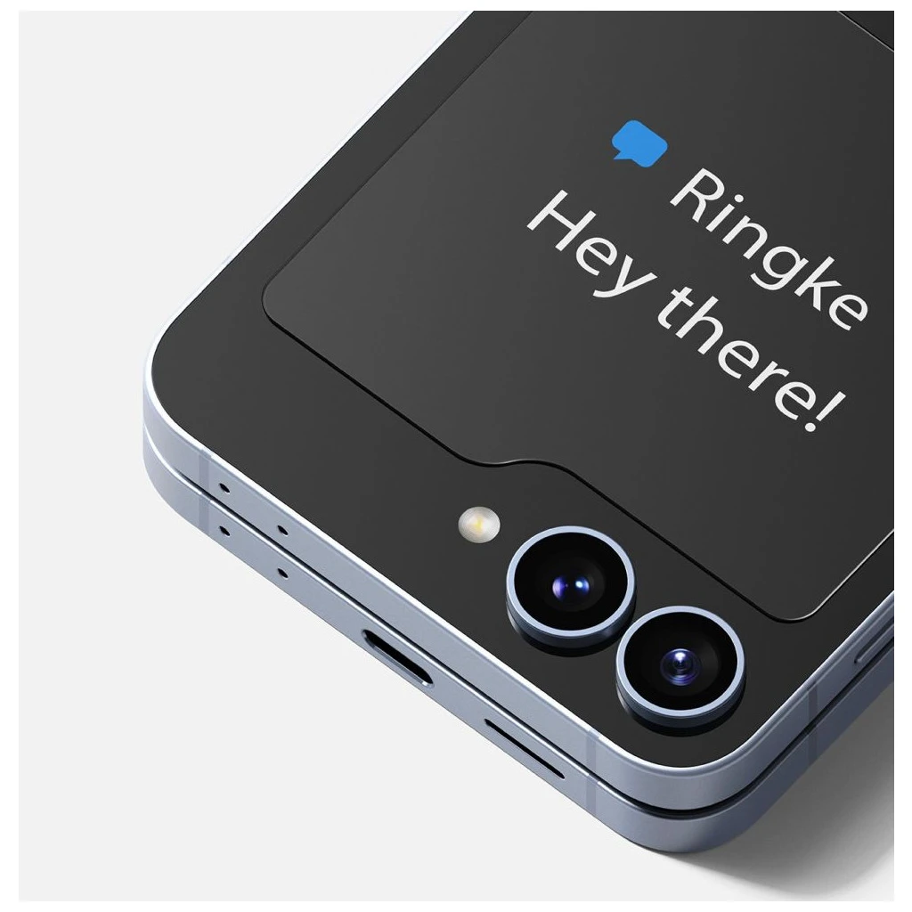 Temperált üveg RINGKE kijelzővédő 2-PACK Galaxy Z Flip 6 / 7 FE készülékhez, átlátszó