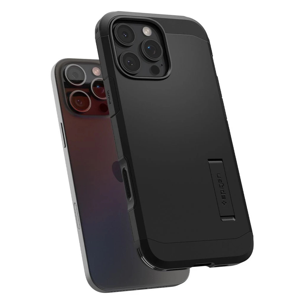 SPIGEN TOUGH ARMOR „T” MAG MAGSAFE iPhone 16 Pro készülékhez tok fekete