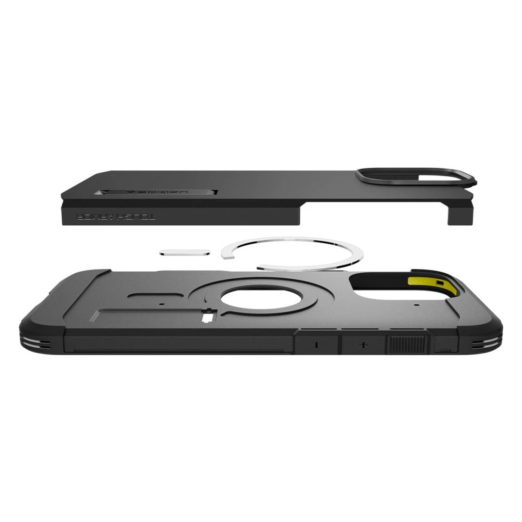 SPIGEN TOUGH ARMOR „T” MAG MAGSAFE iPhone 16 Pro készülékhez tok fekete