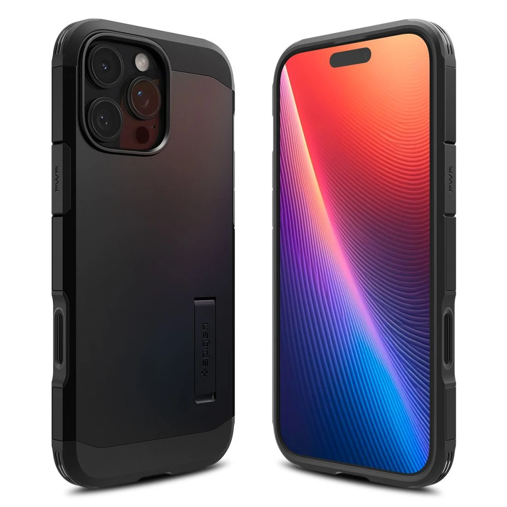 SPIGEN TOUGH ARMOR „T” MAG MAGSAFE iPhone 16 Pro készülékhez tok fekete