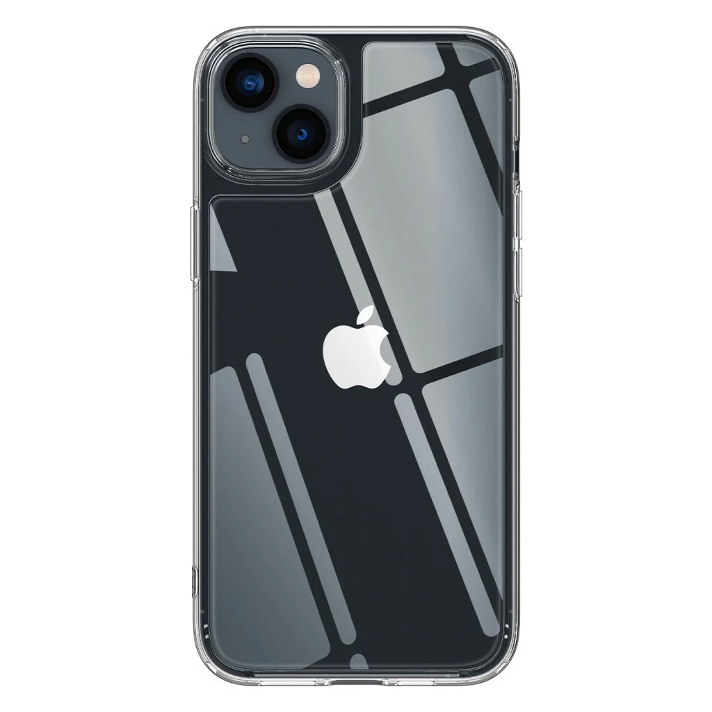 SPIGEN Quartz Hybrid iPhone 14 Plus / 15 Plus készülékhez tok Crystal Clear