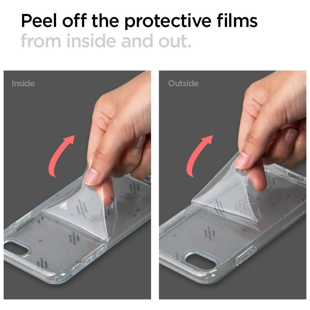 SPIGEN ULTRA HYBRID tok iPhone 7/8/SE 2020/2022 készülékhez Crystal Clear