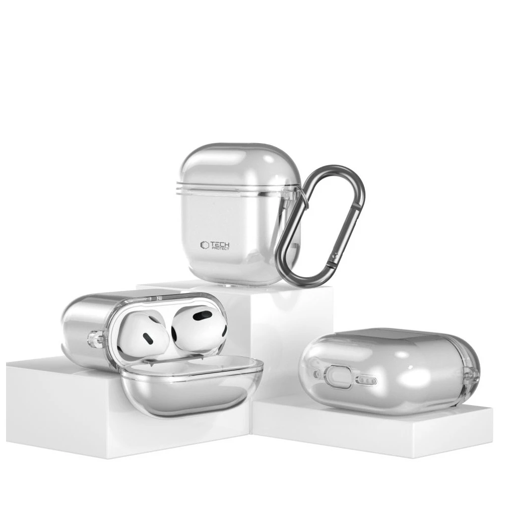 TECH-PROTECT FLEXAIR APPLE AIRPODS 4 készülékhez hamvaszürke