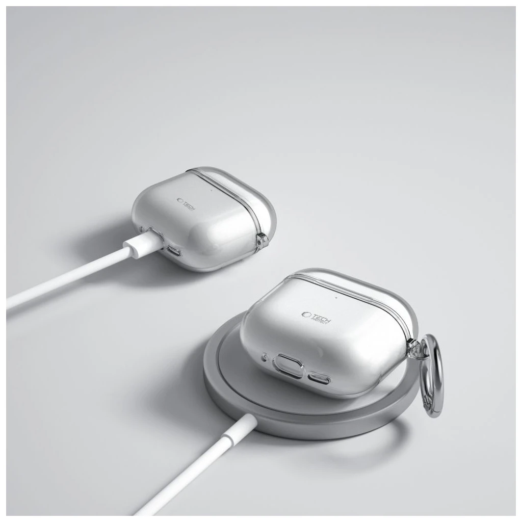 TECH-PROTECT FLEXAIR APPLE AIRPODS 4 készülékhez hamvaszürke