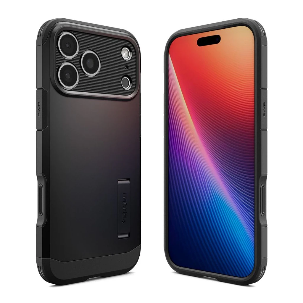 SPIGEN TOUGH ARMOR „T” MAG MAGSAFE iPhone 17 Pro készülékhez tok fekete