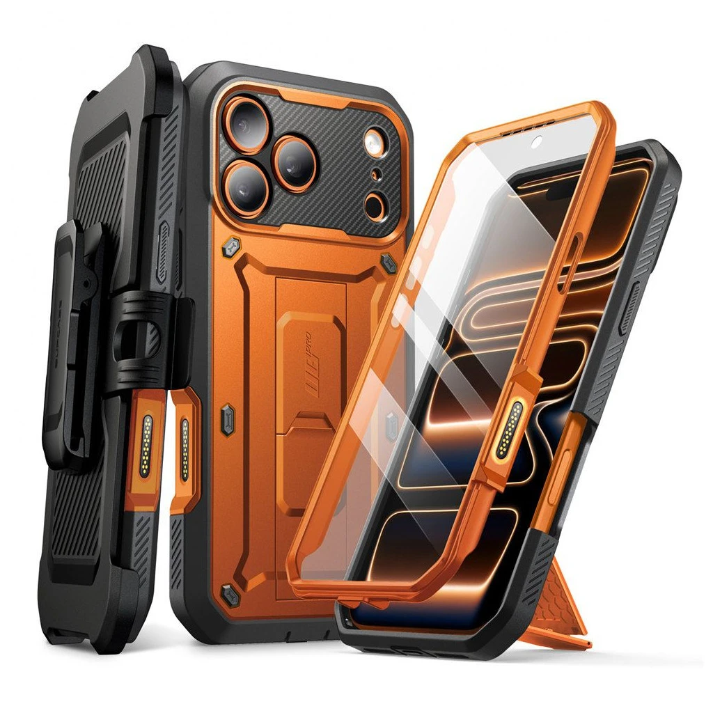 SUPCASE UNICORN BEETLE PRO iPhone 17 Pro Max készülékhez tok korall