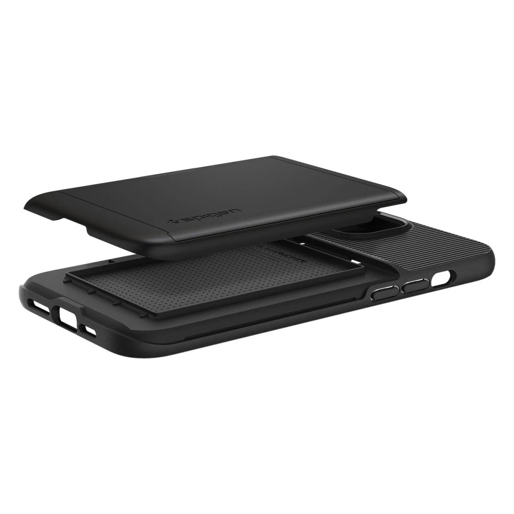 SPIGEN SLIM ARMOR CS iPhone 14 Plus / 15 Plus készülékhez tok fekete